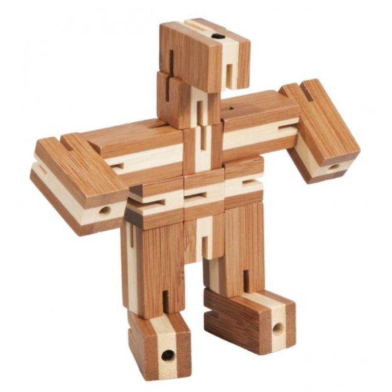 Fridolin Joc logic puzzle 3D din bambus Flexi-cub 4 Fridolin Joc logic puzzle 3D din bambus Flexi-cub 4