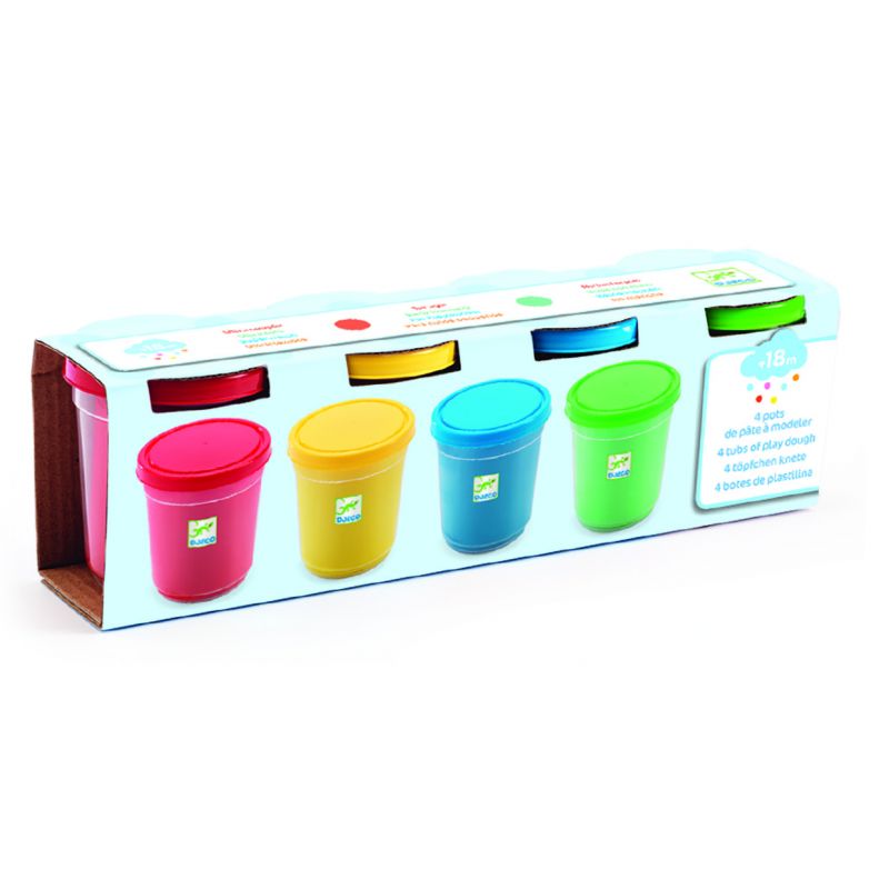 Djeco Plastilina Djeco, culori clasice Djeco Plastilina Djeco, culori clasice