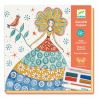 Djeco Atelier creativ de pictura Djeco, Rochii cu flori