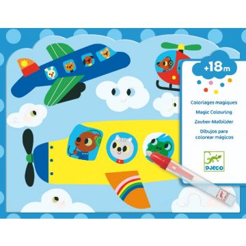 Djeco Set pictura cu apa Zbor