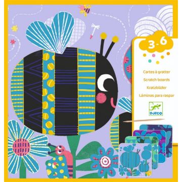 Djeco Set creativ de razuit Insecte prietenoase