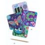 Djeco Set creativ de razuit Djeco, Insecte prietenoase