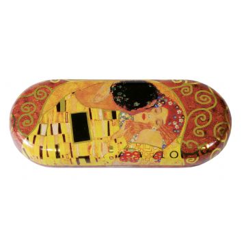 Fridolin Etui ochelari metalic The Kiss Klimt