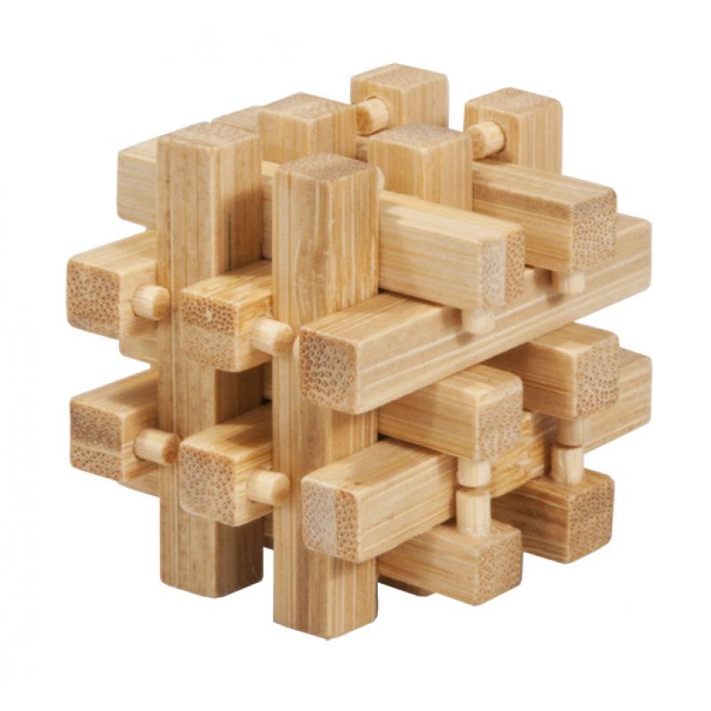 Fridolin Joc logic IQ din lemn bambus in cutie metalica-2 Fridolin Joc logic IQ din lemn bambus in cutie metalica-2