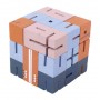 Fridolin Joc logic 3D puzzle Boy albastru