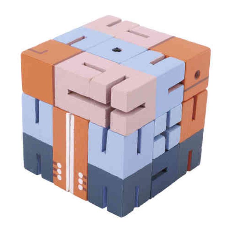 Fridolin Joc logic 3D puzzle Boy albastru Fridolin Joc logic 3D puzzle Boy albastru