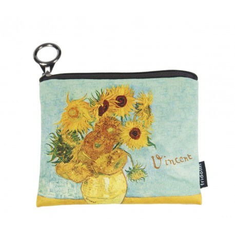 Fridolin Portmoneu textil Van Gogh Sunflowers