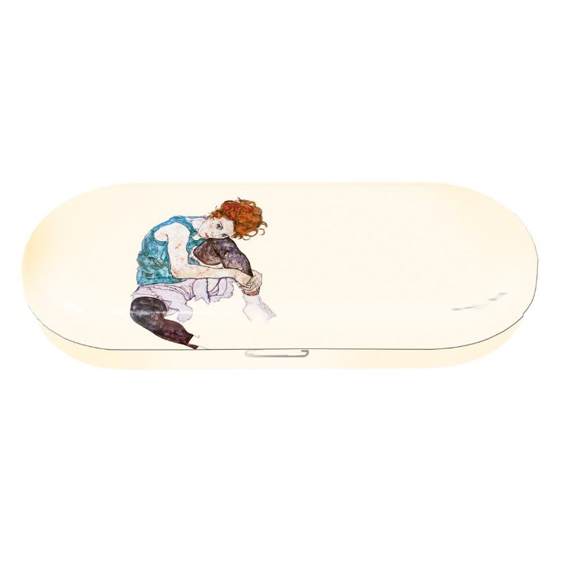 Fridolin Etui ochelari metalic Fridolin Edith, Egon Schiele Fridolin Etui ochelari metalic Fridolin Edith, Egon Schiele