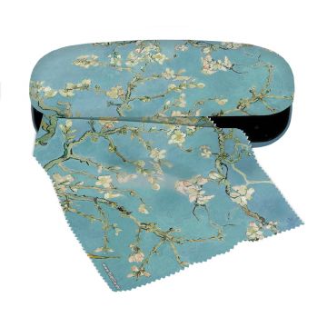 Fridolin Etui cu textil si protectie ochelari, van Gogh Ramuri inflorite