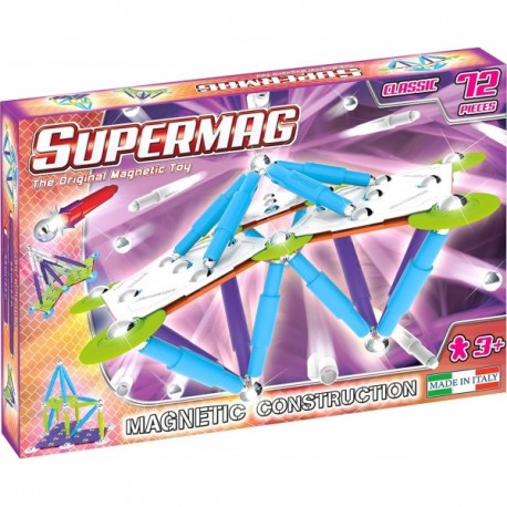 Supermag Set Constructie Classic Trendy 72 P