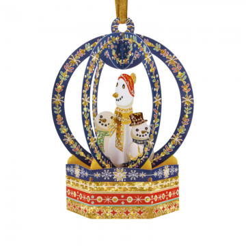 Santoro Ornament de brad Craciun Baubles Om de zapada