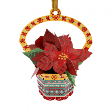 Santoro Ornament de brad Craciun Baubles Craciunita