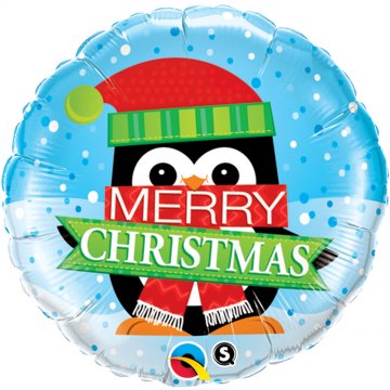 Balon folie 45 cm Merry Christmas Qualatex 18973