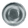 Farfurii petrecere carton argintiu 23 cm, radar 62156, set 10 bucati