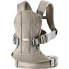 BabyBjorn - Marsupiu anatomic One Air - Greige, 3D Mesh
