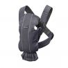 BabyBjorn - Marsupiu anatomic Mini, cu pozitii multiple de purtare   Anthracite, 3D Mesh
