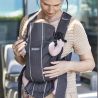 BabyBjorn - Marsupiu anatomic Mini, cu pozitii multiple de purtare   Anthracite, 3D Mesh