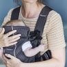 BabyBjorn - Marsupiu anatomic Mini, cu pozitii multiple de purtare   Anthracite, 3D Mesh