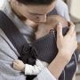 BabyBjorn - Marsupiu anatomic Mini, cu pozitii multiple de purtare   Anthracite, 3D Mesh