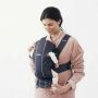 BabyBjorn - Marsupiu anatomic Mini, cu pozitii multiple de purtare   Anthracite, 3D Mesh