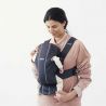 BabyBjorn - Marsupiu anatomic Mini, cu pozitii multiple de purtare   Anthracite, 3D Mesh