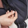 BabyBjorn - Marsupiu anatomic Mini, cu pozitii multiple de purtare   Anthracite, 3D Mesh