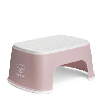 BabyBjorn Treapta inaltator pentru baie Powder Pink / White