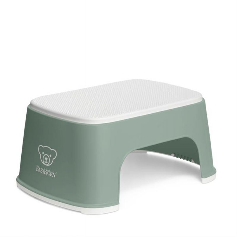 BabyBjorn Treapta inaltator pentru baie Deep Green / White BabyBjorn Treapta inaltator pentru baie Deep Green / White