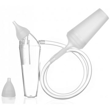 Minut Baby aspirator nazal 2 varfuri de silicon, aspiratie 2 in 1
