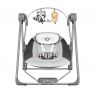 Lionelo - Fotoliu balansoar pliabil Otto, Cozy Grey