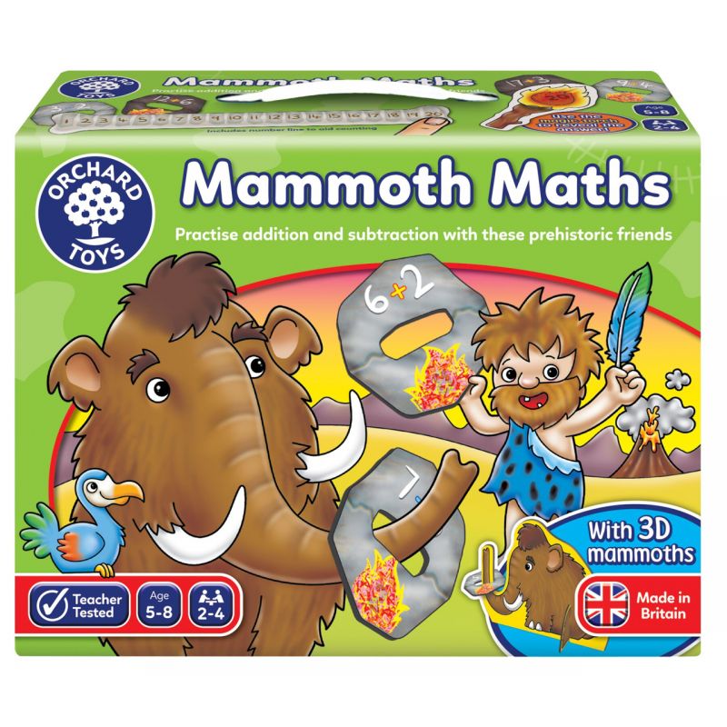 Orchard Toys Joc educativ Matematica Mamutilor MAMMOTH MATH Orchard Toys Joc educativ Matematica Mamutilor MAMMOTH MATH