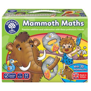 Orchard Toys Joc educativ Matematica Mamutilor Mammoth Math