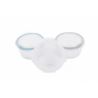 BO Jungle Set 3 Mini Caserole stocare si depozitare mancare 360 ml