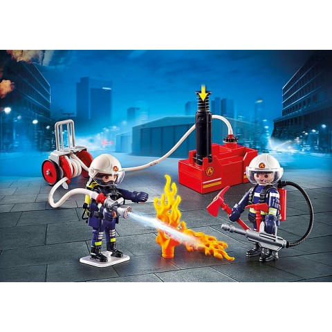 Playmobil Pompieri Cu Pompa De Apa